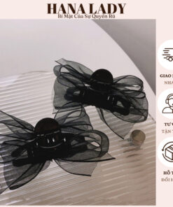 Kẹp Tóc Nơ Dễ Thương - Kẹp Tóc Mái Nơ Voan Xinh Xắn Cho Nữ PKT035 5 Kẹp Tóc Nơ Dễ Thương - Kẹp Tóc Mái Nơ Voan Xinh Xắn Cho Nữ PKT035 11