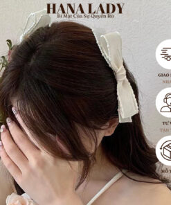 Kẹp Tóc Nơ Dễ Thương Cho Nữ Màu Pastel Phong Cách Hàn Quốc PKT034 11