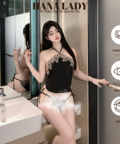 Đồ Ngủ Cosplay Sexy Yếm Lụa Buộc Dây Phối Ren Quyến Rũ Gợi Cảm CP319 5 Đồ Ngủ Cosplay Sexy Yếm Lụa Buộc Dây Phối Ren Quyến Rũ Gợi Cảm CP319 13