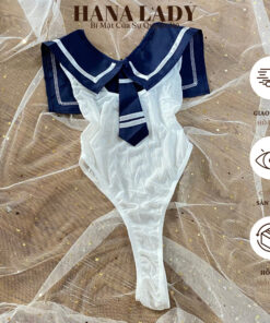 Cosplay Sexy Nữ Sinh - Đồ Ngủ Bodysuit Hóa Trang Thủy Thủ Gợi Cảm CP321 7