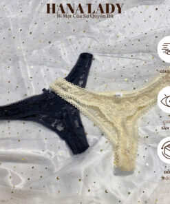 Quần Lót Nữ Sexy - Quần Lọt Khe Ren Hoa Nơ Quyến Rũ LK152 10