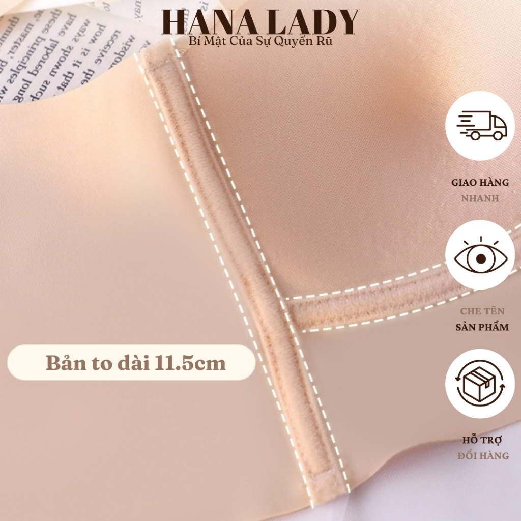 Áo Ngực Đúc Su Mềm Mại - Áo Bra Không Đường May Dây Lưng Bản To Che Khuyết Điểm Tốt AL024 24