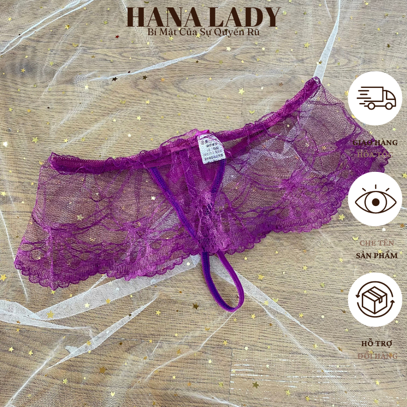 Đồ Lót Ren Nữ Sexy - Bộ Đồ Lót Phối Nơ Dễ Thương Ren Bèo Xuyên Thấu Quyến Rũ BL060 11