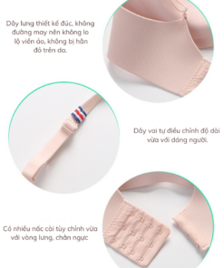 Áo Ngực Nữ Đúc Su Không Gọng - Áo Lót Su Non Siêu Nâng Ngực Mút Mềm Thông Hơi AL025 8 Áo Ngực Nữ Đúc Su Không Gọng - Áo Lót Su Non Siêu Nâng Ngực Mút Mềm Thông Hơi AL025 16