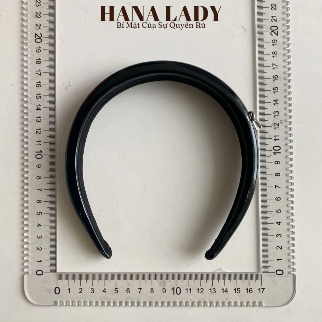 Cài Tóc, Bớm Tóc Vải Da PU Đính Nơ Đá Bản To Phong Cách Tiểu Thư Dễ Thương PKT044 14