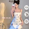 Váy Ngủ - Đầm Thun Mặc Nhà, Đi Chơi Họa Tiết Nàng Mèo Toodles Galore Dễ Thương VN596 2