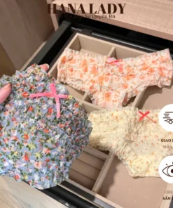 Quần Lót Nữ - Quần Chip Thun Nhún Bèo Xếp Tầng Mềm Mại Sexy Quyến Rũ QL035 12