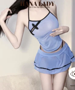 Cosplay Sexy - Đồ Ngủ Xuyên Thấu Hóa Trang Nữ Sinh Trung Hoa Quyến Rũ Gợi Cảm CP130 8