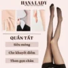 Quần Tất Siêu Mỏng Thật Chân - Quần Tất Tàng Hình Che Khuyết Điểm Thon Gọn Chân TV051 2