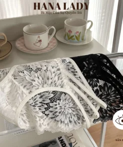 Quần Lót Ren Nữ - Quần Chip Ren Hoa 3 Dây Hông Sexy Quyến Rũ LK155 9