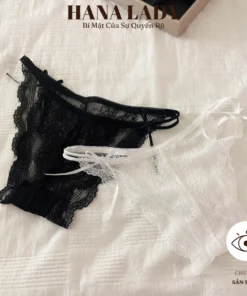 Quần Lót Ren Nữ Dây Hông Chun Mềm Mại Đính Nơ Gợi Cảm Sexy LK157 9