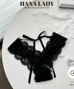 Quần Lót Ren Nữ - Quần Lọt Khe Ren Chứ Y Mềm Mại Cột Dây Nơ Quyến Rũ LK158 10