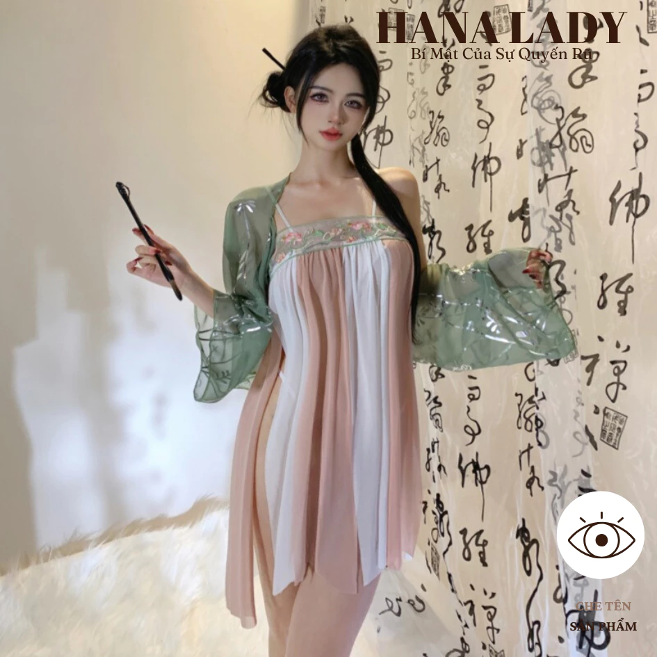 Đồ Ngủ Cosplay Trung Hoa Sexy - Đồ Cosplay Hán Phục Trung Hoa Quyến Rũ Gợi Cảm CP323 12
