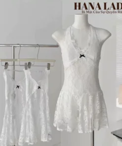 Áo Ren Cổ Yếm, Đầm Dây Phối Đồ Cực Chất, Váy Dáng Xoè Phối Được Nhiều Kiểu Hot VN616 5 Áo Ren Cổ Yếm, Đầm Dây Phối Đồ Cực Chất, Váy Dáng Xoè Phối Được Nhiều Kiểu Hot VN616 11