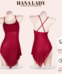 Váy ngủ - Đầm Ngủ Voan Lụa Mặc Nhà VN544 10