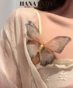 Kẹp Tóc Nữ Hình Bướm Phong Cách Nàng Thơ Douyin PKT062 10