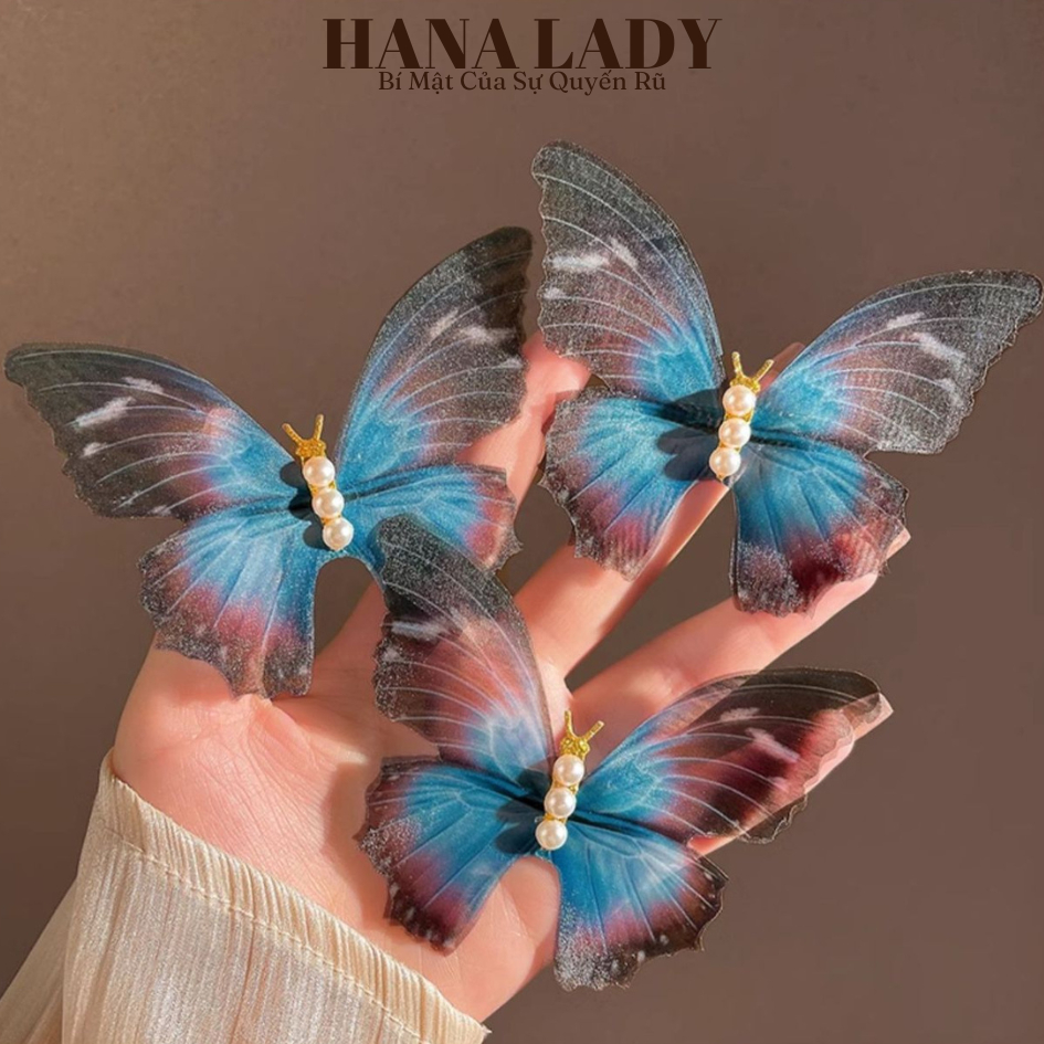 Kẹp Tóc Nữ Hình Bướm Phong Cách Nàng Thơ Douyin PKT062 8 Kẹp Tóc Nữ Hình Bướm Phong Cách Nàng Thơ Douyin PKT062 14