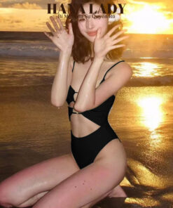 Bikini 1 Mảnh Sexy - Đồ Bơi Liền Thân Đan Dây Khoét Eo Gợi Cảm Sang Chảnh BN163 13