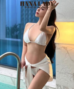 Bikini 3 Mảnh Sexy - Set Đồ Tắm Cột Dây Kèm Khăn Voan Choàng Sang Chảnh BN160 11
