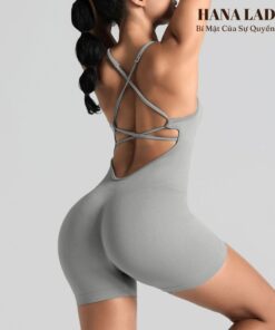 Đồ Tập Gym Nữ - Set Đồ Tập Gym, Jumsuit Yoga, Aerobic Ôm Body Tôn Dáng BTG05 12