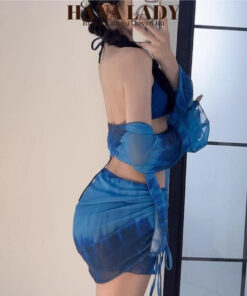 Bikini Nữ Sexy - Set Đồ Tắm 4 Món Thiết Kế Màu Loang Sang Chảnh BN161 10