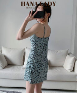 Váy Ngủ 2 Dây Mặc Nhà - Đầm Ngủ Lụa Mềm Cao Cấp Cổ Phối Ren Nhẹ Nhàng Nữ Tính 9