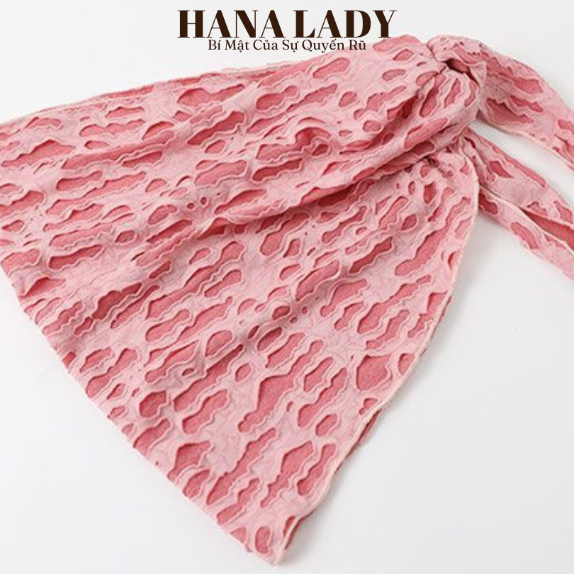 Bikini Đi Biển - Set Đồ Tắm Kèm Váy Choàng Sexy Phối Dây Xích Ngọc BN162 14