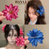 Phụ Kiện Tóc Cho Nữ - Kẹp Tóc Hoa Lily Xinh Xắn Đi Biển Mùa Hè PKT070 1