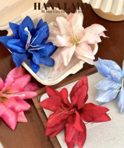 Phụ Kiện Tóc Cho Nữ - Kẹp Tóc Hoa Lily Xinh Xắn Đi Biển Mùa Hè PKT070 10