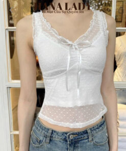 Áo Ren Lưới Xuyên Thấu Cổ Bèo Họa Tiết Trái Tim, Áo Thời Trang Phối Đồ Phong Cách AO02 7 Áo Ren Lưới Xuyên Thấu Cổ Bèo Họa Tiết Trái Tim, Áo Thời Trang Phối Đồ Phong Cách AO02 13