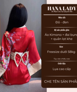 Đồ Ngủ Cosplay Sexy - Bộ Ngủ Kimono Nhật Bản Gợi Cảm CP123 12