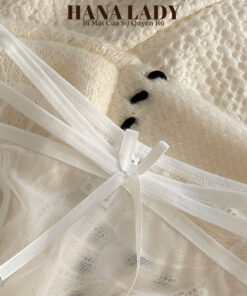Quần Lót Nữ - Quần Chip Ren Nổi Xuyên Thấu Viền Bèo Đính Nơ Sexy Quyến Rũ LK161 13