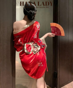Đồ Ngủ Cosplay Sexy - Bộ Ngủ Kimono Nhật Bản Gợi Cảm CP123 10