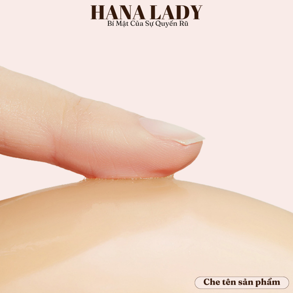 Miếng dán ngực, hộp 10 miếng dán ti silicon hình hoa thông hơi cao cấp DT016 10