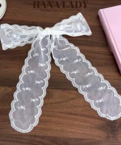 Khăn Ren Thêu Dài - Dây Thắt Lưng, Phụ Kiện Tóc Đa Năng Phù Hợp Nhiều Phong Cách PKT071, PKT072 18