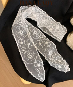 Khăn Ren Thêu Dài - Dây Thắt Lưng, Phụ Kiện Tóc Đa Năng Phù Hợp Nhiều Phong Cách PKT071, PKT072 17
