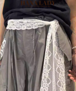 Khăn Ren Thêu Dài - Dây Thắt Lưng, Phụ Kiện Tóc Đa Năng Phù Hợp Nhiều Phong Cách PKT071, PKT072 16