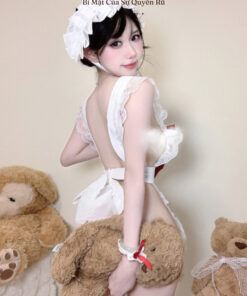 Cosplay Nàng Hầu Quyến Rũ - Đồ Ngủ Tạp Dề Hóa Trang Cô Hầu Gái Gợi Cảm CP326 9