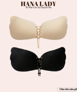 Áo dán ngực cánh tiên , miếng dán nâng ngực dây rút siêu dính chống chảy xệ DT011 9