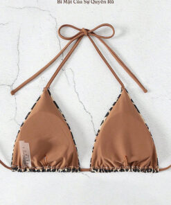 Áo Bikini Tách Lẻ - Áo Bra Tắm Dây Mảnh Da Beo Gợi Cảm Kèm Mút Tháo Rời BN178 14