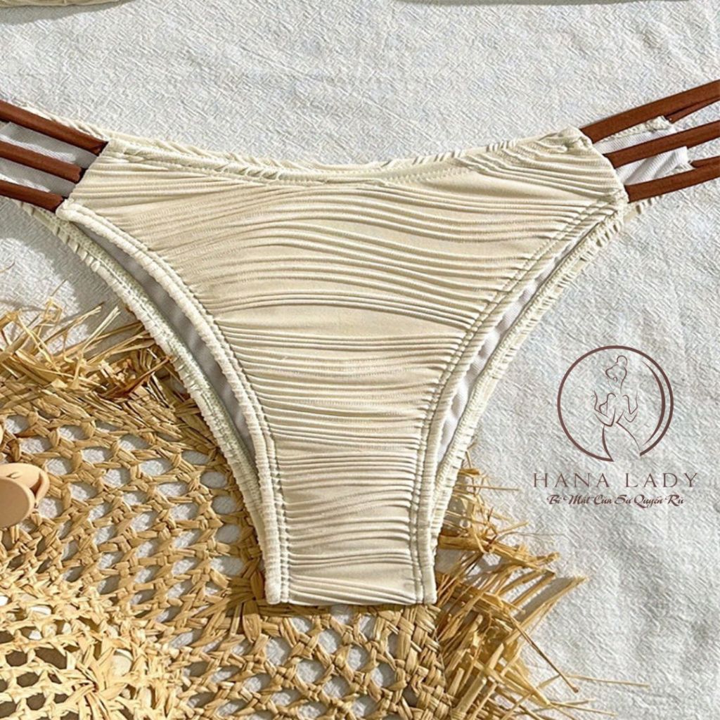 Bikini 2 Mảnh Gợi Cảm - Đồ Tắm, Đồ Bơi, Đi Biển Thun Gân Dây Có Mút BN177 9