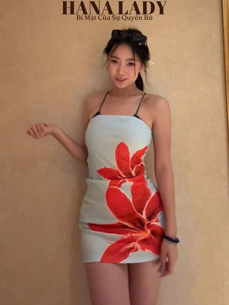 Đầm Body - Đầm Ống Dáng Ngắn Họa Tiết Hoa Nhiều Màu Đi Biển Mùa Hè BN175 10