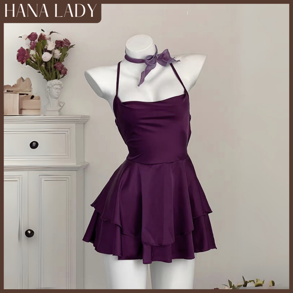 Đầm Ngủ Lụa - Váy Ngủ Lụa Cao Cấp Xòe 2 Tầng Đan Dây Lưng Tôn Dáng VN666 9 Đầm Ngủ Lụa - Váy Ngủ Lụa Cao Cấp Xòe 2 Tầng Đan Dây Lưng Tôn Dáng VN666 16