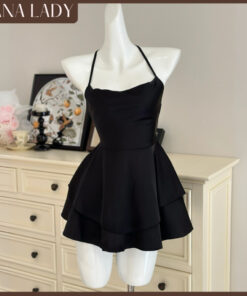 Đầm Ngủ Lụa - Váy Ngủ Lụa Cao Cấp Xòe 2 Tầng Đan Dây Lưng Tôn Dáng VN666 8 Đầm Ngủ Lụa - Váy Ngủ Lụa Cao Cấp Xòe 2 Tầng Đan Dây Lưng Tôn Dáng VN666 15