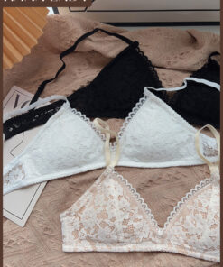 Áo Lót Nữ Không Gọng - Áo Bra Ren Mút Mỏng Tháo Rời Mềm Mại Thoáng Khí AL029 10