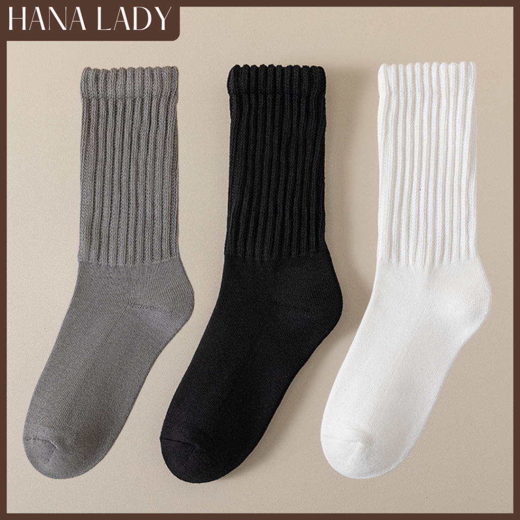 Set 5 Đôi Tất Vớ Nam Nữ Cổ Cao Dệt Kim Phối Gân Mềm Co Giãn TV061 9 Set 5 Đôi Tất Vớ Nam Nữ Cổ Cao Dệt Kim Phối Gân Mềm Co Giãn TV061 17