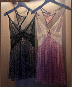 Váy Ngủ Ren - Đầm Ngủ Ren Xòe Họa Tiết Dễ Thương Mặc Nhà VN677 4 Váy Ngủ Ren - Đầm Ngủ Ren Xòe Họa Tiết Dễ Thương Mặc Nhà VN677 7