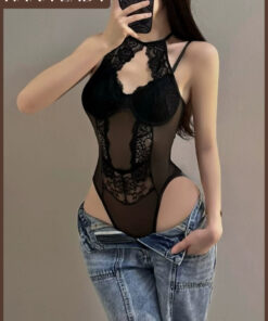 Bodysuit Ren Hoa - Áo Liền Thân Có Gọng Cổ Yếm Chất Ren Phong Cách Retro VN670 6 Bodysuit Ren Hoa - Áo Liền Thân Có Gọng Cổ Yếm Chất Ren Phong Cách Retro VN670 13