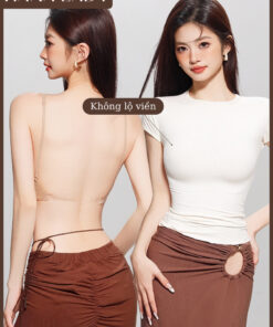Áo Lót Nữ Chất Su Mỏng Không Gọng - Áo Bra Su Không Viền Dây Mảnh Chống Xệ Gom Quả Đẹp AL030 10