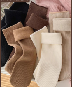 Set 5 Đôi Tất Vớ Cổ Cao Chất Cotton Lót Lông Nỉ Dày Dặn Giữ Nhiệt Mùa Đông TV062 5 Set 5 Đôi Tất Vớ Cổ Cao Chất Cotton Lót Lông Nỉ Dày Dặn Giữ Nhiệt Mùa Đông TV062 12